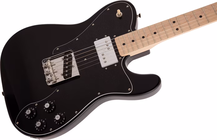 Fender Made in Japan Traditional 70s Telecaster Custom MN BK - Elektromos gitár