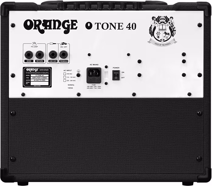 Orange O Tone 40 BK - Tranzisztoros gitárkombó