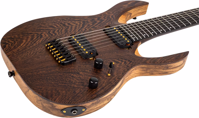 Spira S-1007 PRO Black Limba - Elektromos héthúros gitár