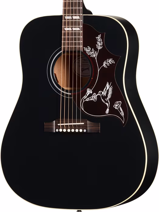 Gibson Hummingbird Special Satin Ebony - Elektroakusztikus gitár