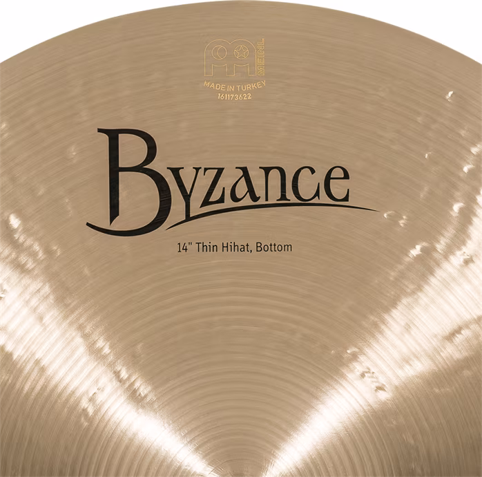 Meinl 14" Byzance Traditional Thin Hi-hat - Hi-hat cintányérok