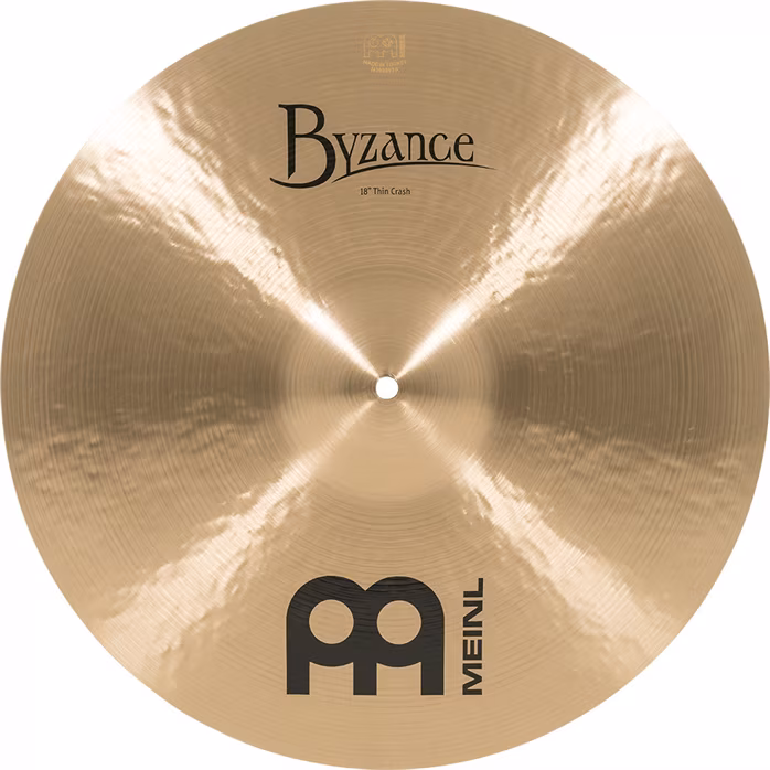 Meinl 18" Byzance Traditional Thin Crash - Crash cintányér