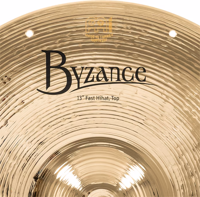 Meinl 13" Byzance Brilliant Fast Hi-hat - Hi-hat cintányérok
