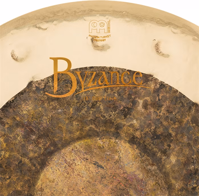 Meinl 18" Byzance Extra dry dual crash - Crash cintányér