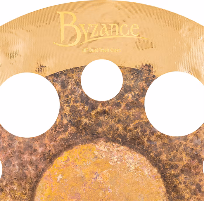 Meinl 18" Byzance Dual Trash Crash - Crash cintányér