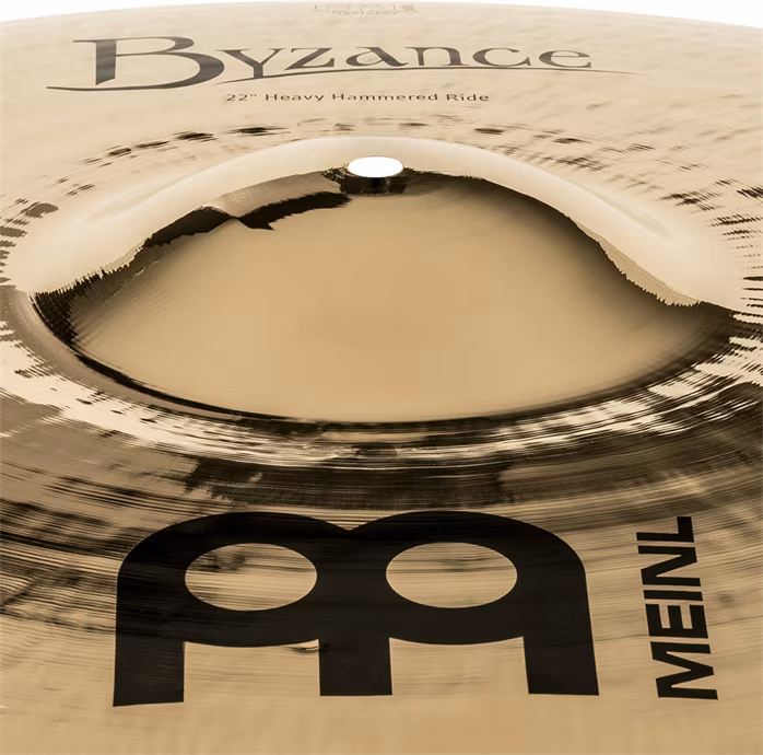 Meinl 22" Byzance Brilliant Heavy Hammered Ride - Ride cintányér