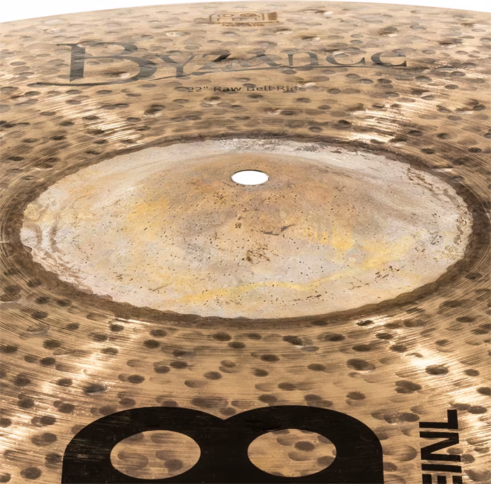Meinl 22" Byzance Dark Raw Bell Ride - Ride cintányér