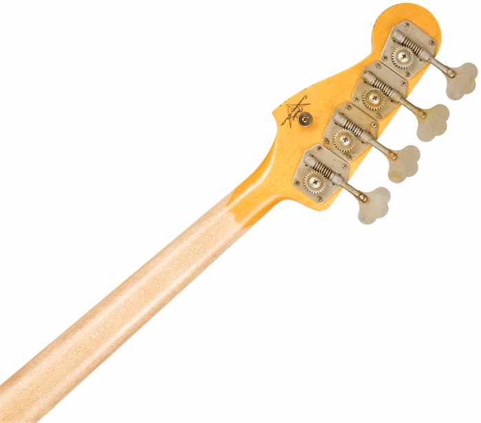 Fender Custom Shop 61 Jazz Bass Heavy Relic 3-Color Sunburst - Elektromos basszusgitár