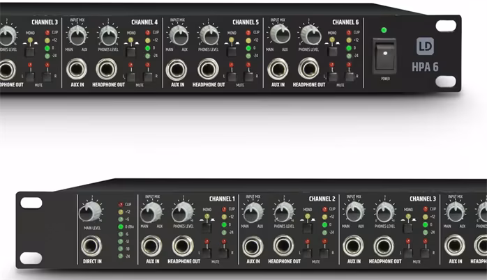 LD Systems HPA 6 - Fülhallgató erősítő
