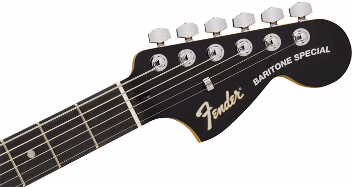 Fender LE Player Fusion Jaguar Baritone EB BLK - Elektromos bariton gitár
