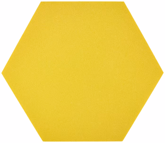 Pyramid Hexagon Yellow - Akusztikai elem