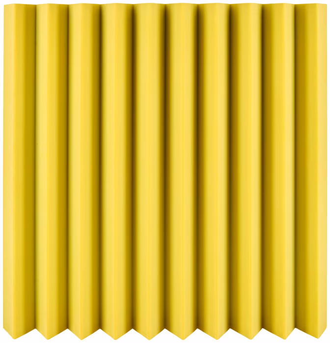 Pyramid V-Profil Yellow - Akusztikai elem