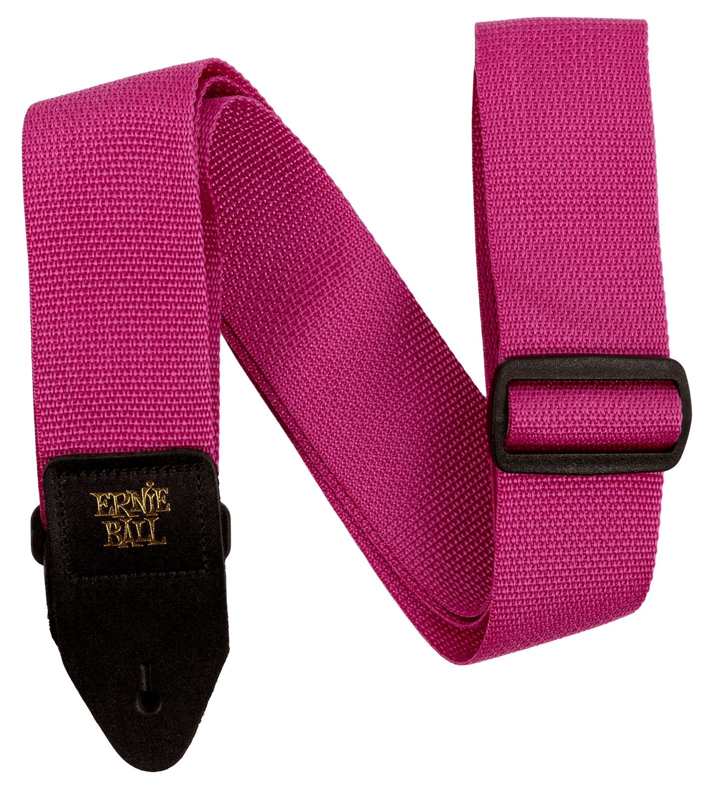 Ernie Ball Polypro Strap Raspberry & Black