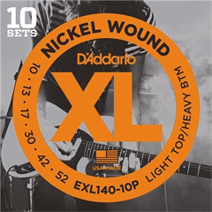 D'Addario EXL140-10P - Struny do gitary elektrycznej