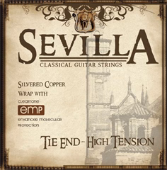 Sevilla High Tension Tie End - Struny nylonowe do gitary klasycznej