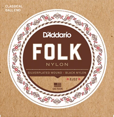 D'Addario EJ32 Ball End - Struny nylonowe do gitary klasycznej