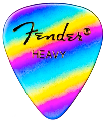 Fender 351 Premium Heavy Rainbow - Kostki