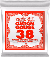 Ernie Ball 1148 Nickel Wound Single .038 - Struna do gitary elektrycznej