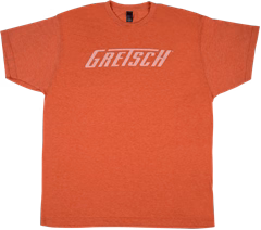 Gretsch Logo T-Shirt Heather Orange S - Koszulka