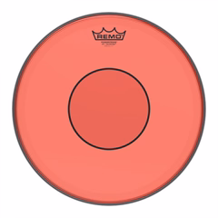 Remo 14" Powerstroke 77 Colortone Red - Naciąg do werbla