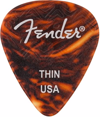 Fender Wavelength 351 Thin Tortoiseshell - Kostki