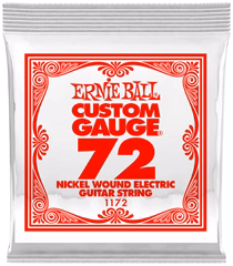 Ernie Ball 1182 Nickel Wound Single .072 - Struna do gitary elektrycznej