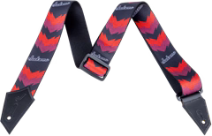 Jackson Double V Strap Red - Pas gitarowy