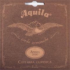 Aquila 144C - Ambra 2000, Classical Guitar - Light Tension - Struny nylonowe do gitary klasycznej