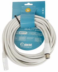 Adam Hall K4 MMF 1000 SNOW - Kabel mikrofonowy