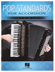 MS Pop Standards For Accordion: Arrangements Of 20 Classic Songs - Szkoła gry na akordeonie