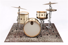 DRUMnBASE Vintage Persian Drum Mat 185 Classic Worn - Mata pod zestaw perkusyjny