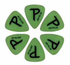 Perri's Leathers GLO IN THE DARK Picks - Kostki