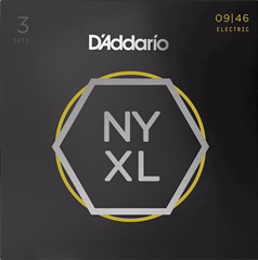 D'Addario NYXL0946-3P - Struny do gitary elektrycznej