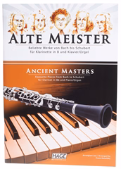 MS Ancient masters for clarinet in Bb and piano/organ - Nuty na klarnet