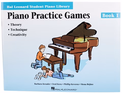 MS Hal Leonard Student Piano Library: Piano Practice Games Book 1 - Szkoła gry na fortepianie
