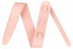 Fender Vegan Leather Strap, Shell Pink, 2.5" - Pas gitarowy