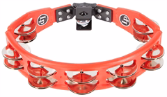 Latin Percussion Cyclops Tambourine Red w Mount - Tamburyn
