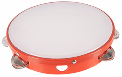 GW Tambourine Red - Tamburyn z naciągiem
