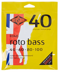Rotosound RB40 - Struny do gitary basowej