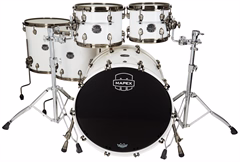 Mapex Saturn Evolution Polar White Lacquer - Zestaw perkusyjny