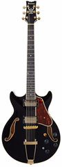 Ibanez AMH90 Black - Gitara półakustyczna