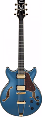 Ibanez AMH90 Prussian Blue Metallic - Gitara półakustyczna