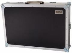 Razzor Cases DJ Workstation DDJ-FLX10 with telescopic tilt extension and front reduction - DJ set case