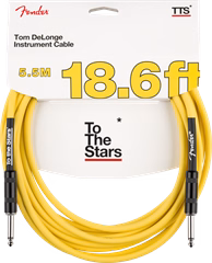 Fender Tom DeLonge 18.6' To The Stars Instrument Cable, Graffiti Yellow - Kabel instrumentalny