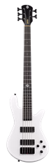 Spector NS Ethos HP 5 White Sparkle Gloss - Elektryczna gitara basowa