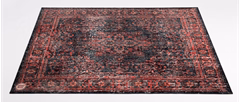 DRUMnBASE Vintage Persian Club Series Black Red - Mata pod zestaw perkusyjny