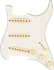 Fender Pre-Wired Pickguard, Strat SSS TX MEX WBW - Zestaw przetworników do gitary elektrycznej