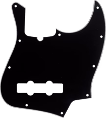 Fender Pickguard Jazz Bass 10-Hole Mount BWB 3-Ply - Pickguard