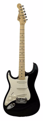 G&L USA Fullerton Deluxe Legacy Lefty - Jet Black - Leworęczna gitara elektryczna