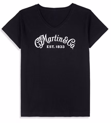 Martin Women's Tee Black/White Logo 3XL - Koszulka